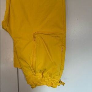 NIKE YELLOW DRI-FIT TECH PACK PANTH